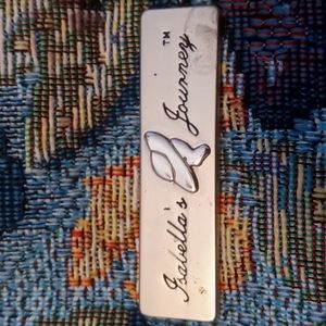 Isabellas Journey blue butterfly crossbody wallet